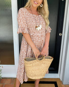 MORGANE | ELEGANT AND LIGHTWEIGHT MIDI DRESS