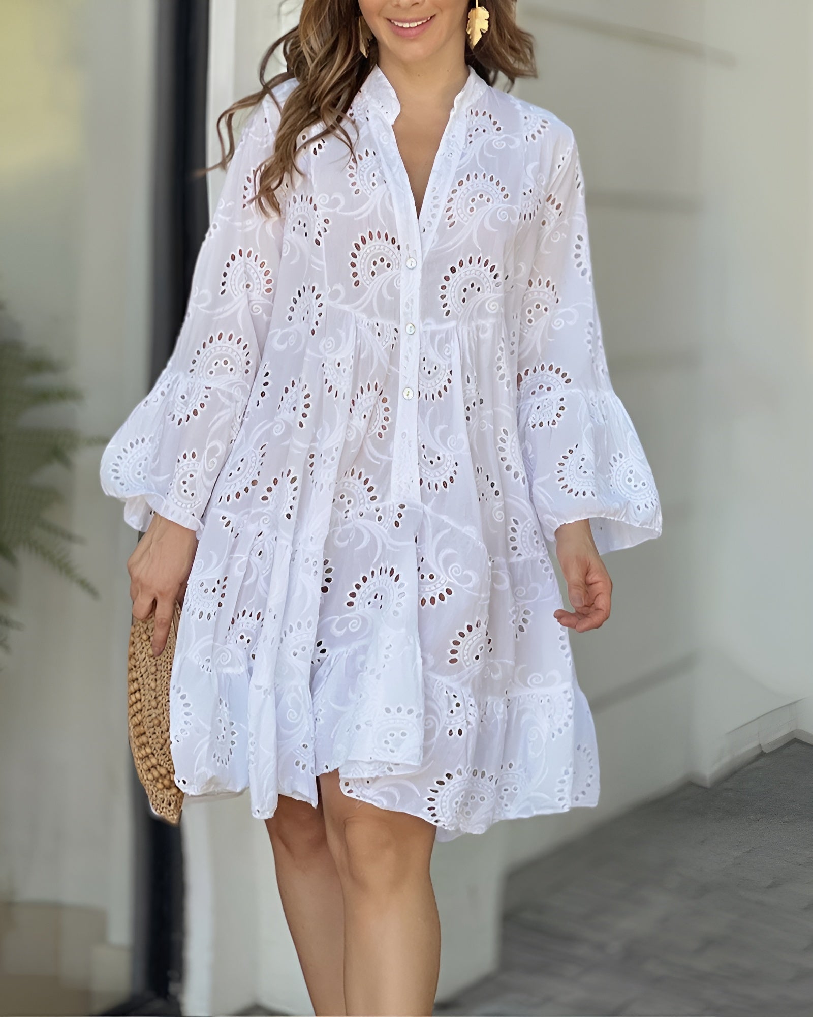 ROSELYNE | ELEGANT AND COMFORTABLE SUMMER DRESS