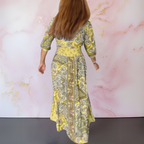 MARGA | ELEGANT SUMMER DRESS WITH V-NECK